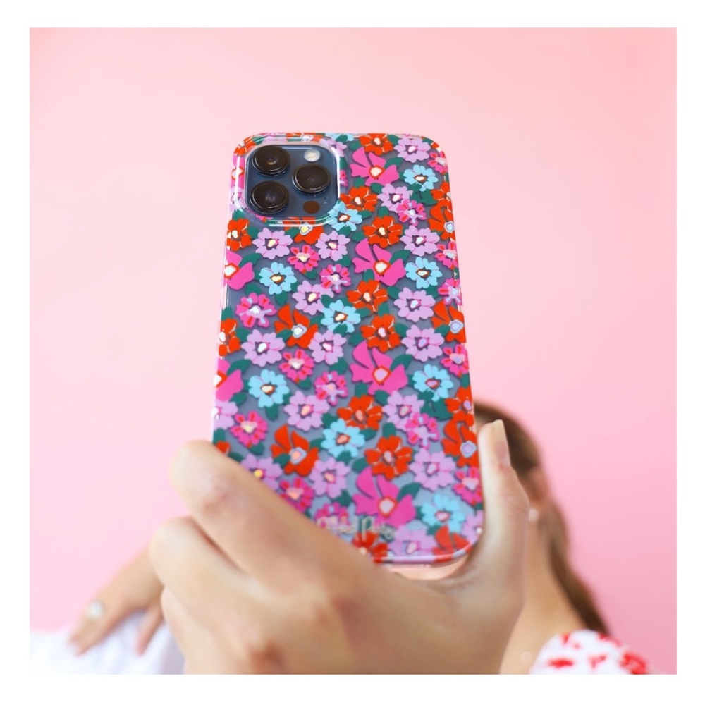 Fresh Florals leopard iPhone case 12 Pro Max/ 13 Pro Max